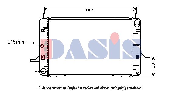 AKS DASIS Radiators, Motora dzesēšanas sistēma 090860N